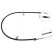 Cable, parking brake K11487 ABS