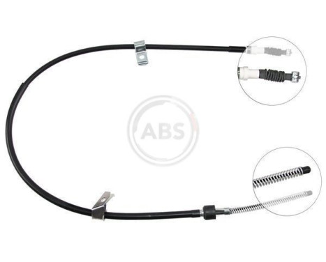 Cable, parking brake K11487 ABS, Image 3