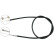 Cable, parking brake K11537 ABS, Thumbnail 2