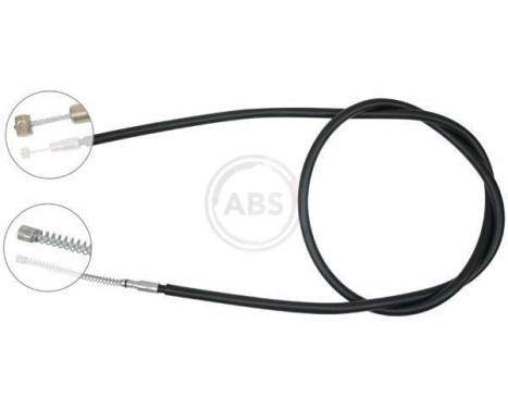 Cable, parking brake K11537 ABS, Image 3