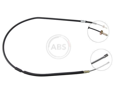 Cable, parking brake K11636 ABS, Image 3
