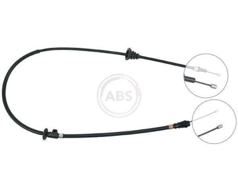 Cable, parking brake K11676 ABS, Image 2