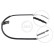Cable, parking brake K11727 ABS, Thumbnail 3