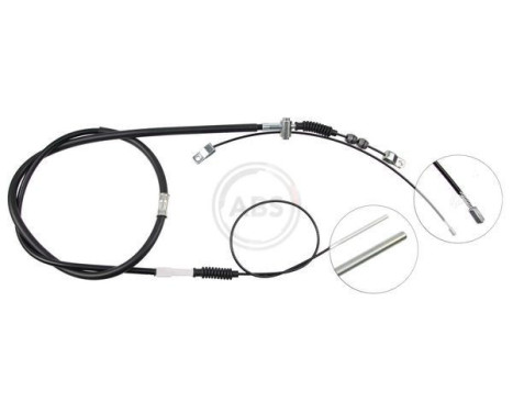 Cable, parking brake K11745 ABS, Image 3