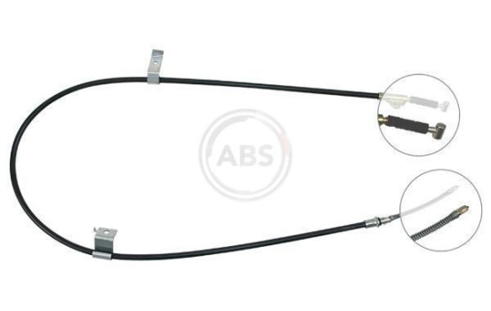 Cable, parking brake K11788 ABS, Image 3