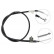 Cable, parking brake K11828 ABS, Thumbnail 2