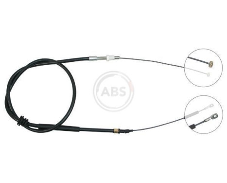 Cable, parking brake K11835 ABS, Image 3
