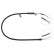 Cable, parking brake K11837 ABS, Thumbnail 2