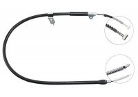 Cable, parking brake K11837 ABS