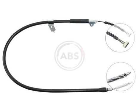 Cable, parking brake K11837 ABS, Image 3