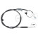 Cable, parking brake K11845 ABS, Thumbnail 3