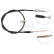 Cable, parking brake K11847 ABS, Thumbnail 2