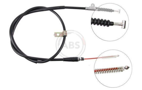 Cable, parking brake K11847 ABS, Image 2