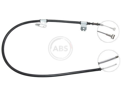 Cable, parking brake K11888 ABS, Image 3