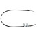Cable, parking brake K11897 ABS, Thumbnail 2