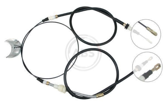 Cable, parking brake K12005 ABS, Image 3