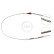 Cable, parking brake K12017 ABS, Thumbnail 3