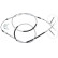 Cable, parking brake K12025 ABS