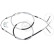 Cable, parking brake K12025 ABS, Thumbnail 3