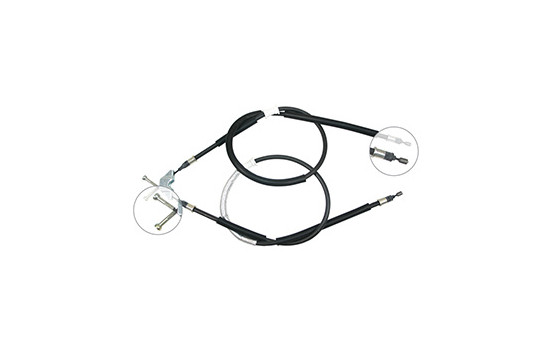 Cable, parking brake K12036 ABS, Image 2