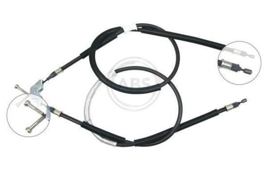 Cable, parking brake K12036 ABS, Image 3