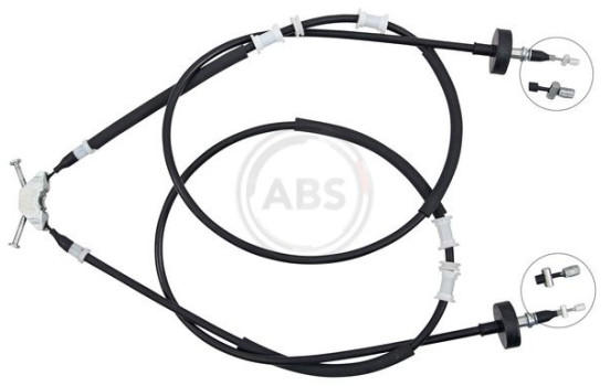 Cable, parking brake K12046 ABS, Image 2