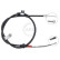 Cable, parking brake K12085 ABS, Thumbnail 2