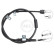 Cable, parking brake K12092 ABS, Thumbnail 2