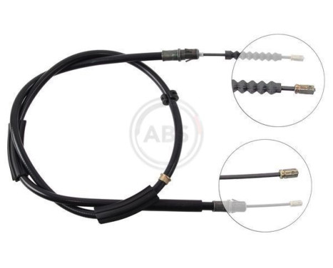 Cable, parking brake K12095 ABS, Image 3