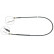 Cable, parking brake K12125 ABS, Thumbnail 2