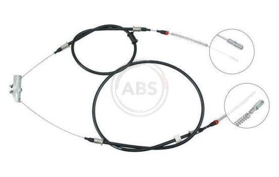 Cable, parking brake K12225 ABS, Image 3