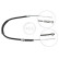 Cable, parking brake K12237 ABS, Thumbnail 3