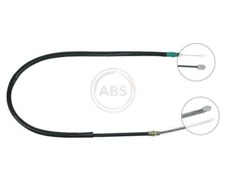Cable, parking brake K12296 ABS, Image 3