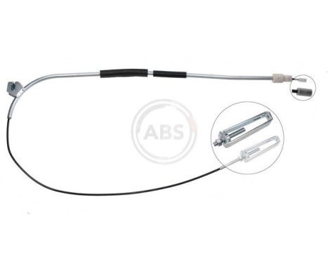 Cable, parking brake K12311 ABS, Image 2