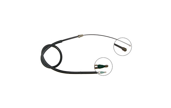 Cable, parking brake K12316 ABS, Image 2