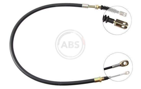 Cable, parking brake K12396 ABS, Image 2