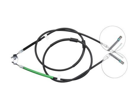 Cable, parking brake K12405 ABS, Image 2