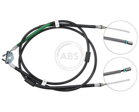 Cable, parking brake K12415 ABS, Image 2