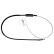 Cable, parking brake K12417 ABS, Thumbnail 2