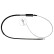 Cable, parking brake K12417 ABS