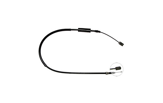 Cable, parking brake K12418 ABS, Image 2
