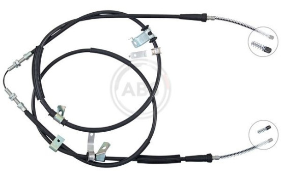 Cable, parking brake K12455 ABS, Image 3