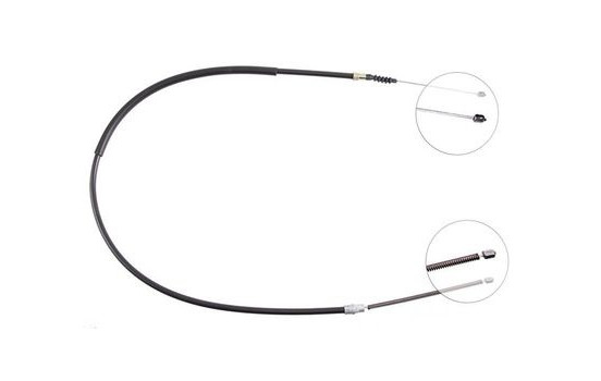 Cable, parking brake K12458 ABS, Image 2