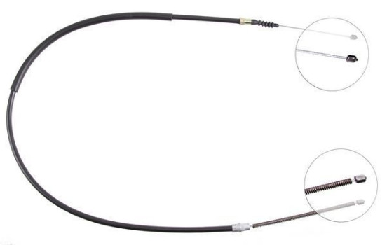 Cable, parking brake K12458 ABS