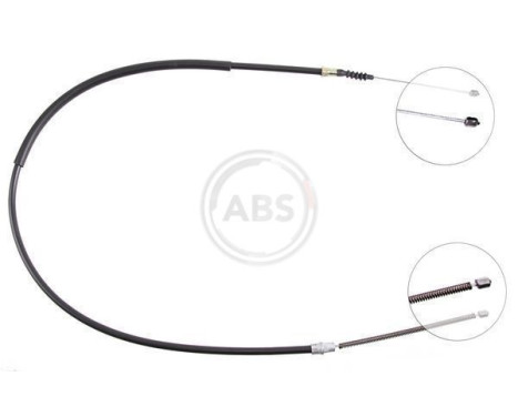 Cable, parking brake K12458 ABS, Image 3