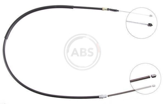 Cable, parking brake K12458 ABS, Image 3