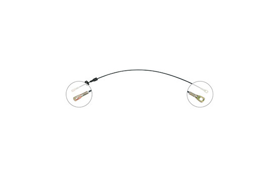 Cable, parking brake K12461 ABS, Image 2