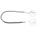 Cable, parking brake K12468 ABS, Thumbnail 2