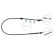 Cable, parking brake K12498 ABS, Thumbnail 2