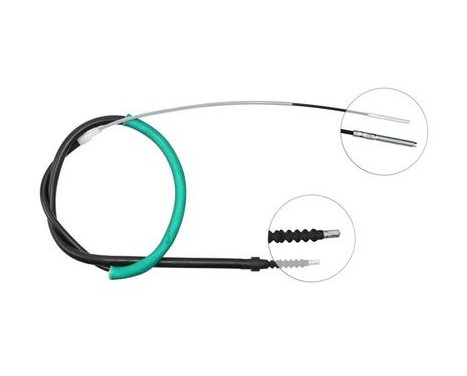 Cable, parking brake K12556 ABS, Image 2